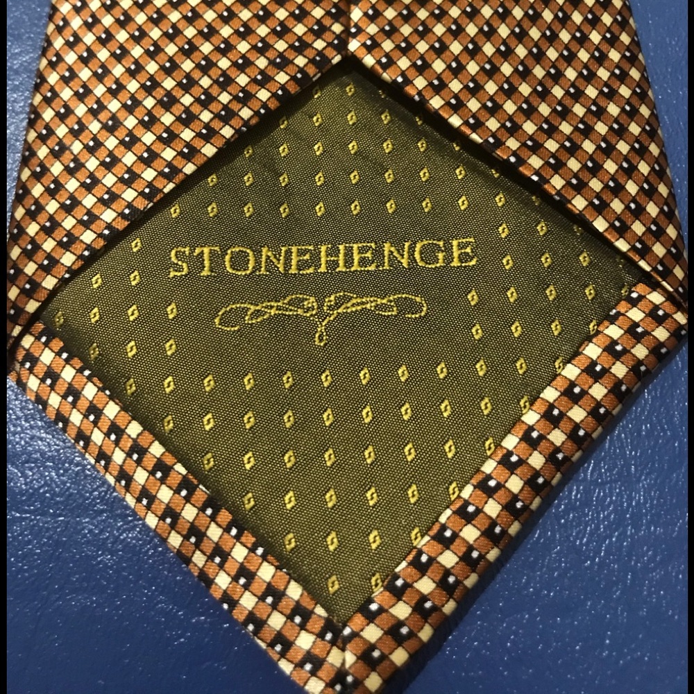 Stonehenge Silk Tie
